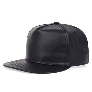 Casquette de baseball en cuir véritable de haute qualité pour hommes, casquettes de conduite solides, casquettes décontractées d'extérieur, casquettes snapback confortables, logo personnalisé OEM - Product Image 1