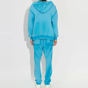 Chándal con Efecto Desgastado, Tela Suave, Corte Holgado, Ideal para Deportes, Atuendos Casuales y Ropa de Estar en Casa - Product Image 2