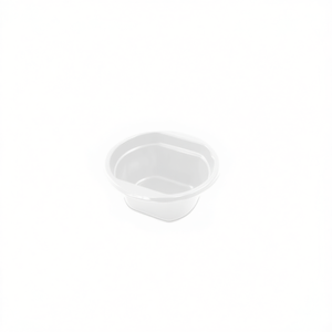 Tazón Redondo Blanco Reutilizable de 250 CC para Almacenamiento de Alimentos y Contenedor - Product Image 1