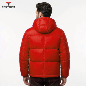 Veste coupe-vent imperméable et d'hiver pour homme, design personnalisé, style streetwear, très demandée, en vente. - Product Image 2