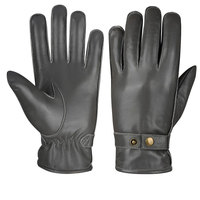 Nouveau Fournisseur d'Usine Gants de Conduite Vintage Décontractés en Cuir pour Femmes et Hommes, Doublure en Microfibre Respirante, Compatibles Écran Tactile, Détection par Capteur