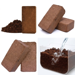 Cocopeat à faible teneur en EC, prêt à la vente, 690 g, briques de déchets agricoles triplement lavées - Product Image 4