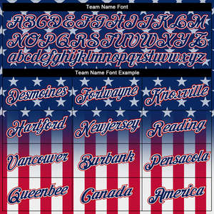 Baseball Jersey Custom USA Inspired Team Uniform Moisture Wicking Polyester Bulk OEM Supplier Men's Shirts Private <b>Label</b> - Product Image 4