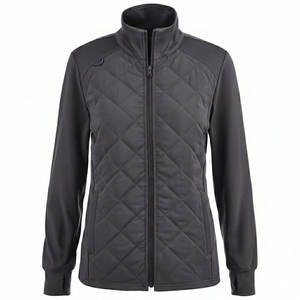 Blouse médicale matelassée haute performance pour infirmières, veste de travail zippée intégrale pour médecins, anti-humidité, en gros - Product Image 2