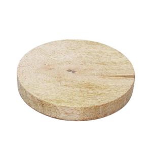 Sous-verres en bois gravés sur mesure pour cadeaux et événements, sous-verres ronds en bois finition naturelle, set de sous-verres pour la décoration de la maison - Product Image 1