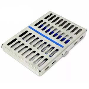 Caja de esterilización dental para instrumentos, con capacidad para 10 estantes para raspadores - Product Image 6