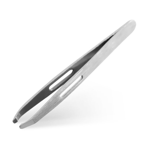 Pinzas para Cejas de Acero Inoxidable con Punta Curva, Diseño Profesional Personalizado OEM - Product Image 6