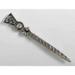 Broche Écossaise Vintage pour Kilt, Épingles Décoratives pour Tenue, Métal de Qualité Supérieure pour Tartan, Accessoire Traditionnel 2026 - Product Image 1