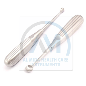Instrumentos Médicos Al Mida, Cureta Ósea de Acero Inoxidable, Herramienta Quirúrgica Ortopédica Manual, Certificación CE Clase II, Garantía de por Vida - Product Image 4