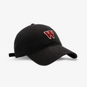 HAODY Premium Stylish Unisex Cotton <b>Khaki</b> Multi-Panel Cap Embroidered Logo Casual Street Style for Sports Outdoor Business - Product Image 6