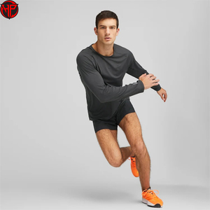 Pantalones Cortos Deportivos de Secado Rápido para Hombre, Transpirables, de Punto, para Entrenamiento Atlético, con Bolsillo, Cintura Elástica, Último Diseño, Pantalones Cortos de Gimnasio - Product Image 4