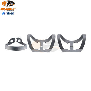 ชุดอุปกรณ์ยึดแผ่นยางกันน้ำลายสำหรับงานทันตกรรม 6 ชิ้น ยี่ห้อ Brinker สำหรับยึดจับเนื้อเยื่อ ใช้ได้กับฟันกรามสองซี่และฟันกรามขนาดเล็ก อุปกรณ์แยกเนื้อเยื่ออย่างแม่นยำ - Product Image 3