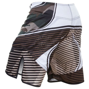 Wholesale Best Selling Premium Quality MMA Shorts For Men Custom Made Design OEM Service MMA Shorts - Product Image 4