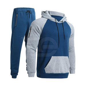 Conjunto Deportivo para Hombre con Capucha, para Gimnasio, Correr al Aire Libre, Corte Ajustado, con Bolsillos, Ropa Deportiva Cómoda para Entrenamiento - Product Image 2