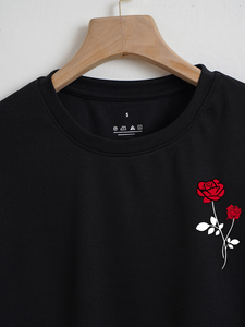 Camisetas Cortas Casuales con Estampado Gráfico para Mujer, Camiseta con Logotipo Personalizado, Impresión DTG de Alta Calidad, Estilo Vintage, Ropa Urbana de Verano, Corte Cuadrado - Product Image 4