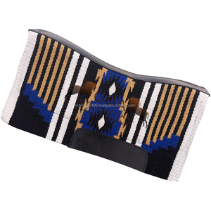 Selle de Contour en Laine 34x36 Tissée à la Main 100% Laine de Nouvelle-Zélande Doublure en Polaire Équestre Occidental pour la Compétition et l'Entraînement - Product Image 3