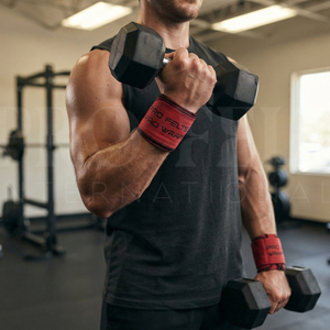 Bandes de maintien de poignet robustes à prix de gros pour l'haltérophilie, l'entraînement en salle de sport, le CrossFit, la force athlétique – Bandes de poignet OEM - Product Image 4