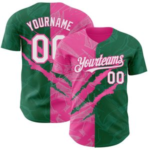 Camiseta de Béisbol Corta Antibacteriana Personalizada con Botones Completos para Equipo, Verano/Primavera/Invierno - Product Image 3