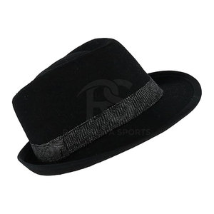 Chapeaux Fedora classiques unisexes, élégants, à large bord, pour un look décontracté, des fêtes, des activités de plein air et un usage quotidien - Product Image 4