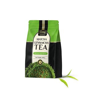 Factory Price Matcha Genmaicha Tea Strong Taste Loose Leaf Tea Bubble Tea Ingredients Packaging For Tea - Product Image 1