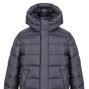 Men's 2022 <b>Winter</b> Parka <b>Coat</b> Standard <b>Thickness</b> Hooded Waterproof Eco-Friendly Breathable Plus Size Casual Overcoat - Product Image 5