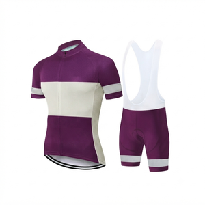 Ensembles de cyclisme sur route respirants et personnalisés, grande taille, séchage rapide, maillot de cyclisme avec short à bretelles, uniforme pour hommes - Product Image 5