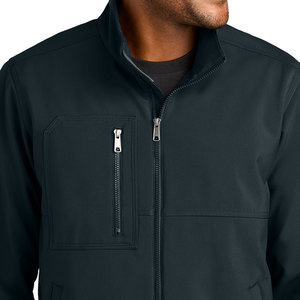 New OEM Factory Mens Utility Heavy Cotton <b>Work</b> Shirt Plus <b>Fleece</b> Thickened Thermal Loose Fashion Wash Cotton Jacket for Men - Product Image 3