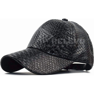 Gorra de Béisbol de Cuero Personalizada, 6 Paneles, Ajustable, Unisex, Cómoda, Transpirable, de Color Sólido, para Uso Casual, para Adultos - Product Image 5
