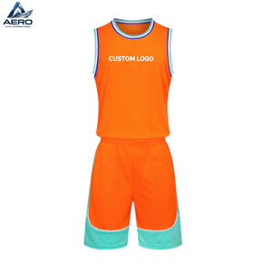 Conjunto de Camiseta y Pantalones Cortos de Baloncesto Personalizados de Última Moda, Uniforme de Equipo Sublimado, Ropa Deportiva Transpirable de Secado Rápido que Absorbe la Humedad - Product Image 4