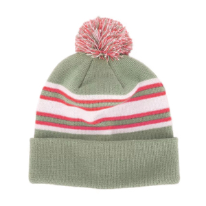 Bonnet en acrylique pour homme et femme, fabriqué au Pakistan, super doux, avec pompon, en tricot, pour l'hiver, disponible en plusieurs couleurs. - Product Image 6