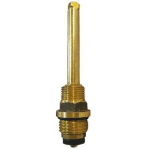 Válvula de control de agua de alta calidad con cartucho de latón natural de eje oculto y tecnología de disco cerámico a prueba de fugas. - Product Image 6