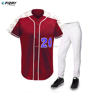 FIZAY ENTERPRISES ขายส่งชุดเบสบอลและซอฟต์บอลคุณภาพสูงแบบกำหนดเอง พร้อมขนาดและสีที่สั่งทำได้ - Product Image 4