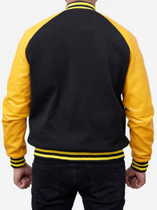 Custom Unisex Plus Size Varsity <b>Jacket</b> Geometric Pattern 100% Wool Hooded Streetwear Sports <b>Jacket</b> - Product Image 2