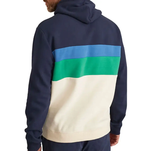 OEM <b>Thick</b> <b>Fleece</b> Men Warm Hoodie Custom Embroidery Premium Men Heavyweight Pullover Hoodie 400gsm Blank - Product Image 3