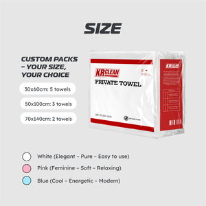 High Quality ISO 9001 Certified Disposable Wipes Krclean XK6 White Non-Woven 50/80 <b>Sheet</b> Size Vietnam Patient <b>Dry</b> Private Towel - Product Image 4