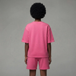 Custom Best Quality 100% cotton Women's 2 Piece Shorts Summer Casual Wear Short Sleeve baggy Fit Breathable ladies short <b>set</b> - Product Image 5