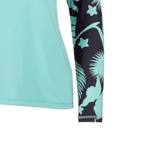 เสื้อเชิ้ตแขนยาวสำหรับเล่นเซิร์ฟและว่ายน้ำผู้ชาย รุ่นใหม่ ผ้าฝ้าย 100% ระบายอากาศได้ดี รับสกรีนโลโก้ เสื้อแรชการ์ดผู้ชาย - Product Image 5