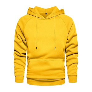 Sudaderas con Capucha Amarillas para Hombre, Estilo Hip Hop, Ropa Urbana, Otoño Invierno, Manga Larga, Sudadera Masculina - Product Image 2