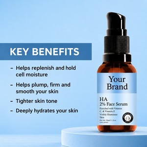 Suero Facial de Ácido Hialurónico OEM para Hidratación Profunda, Humectación y Reparación de la Piel - Product Image 4