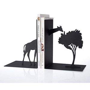 Porte-livres décoratifs uniques en métal, de forme artistique, idéaux pour offrir en cadeau aux amateurs de livres et aux passionnés de décoration intérieure - Product Image 3