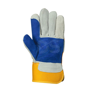 Gants de travail en cuir de qualité supérieure, résistants à la chaleur, légers, de sécurité industrielle, personnalisables - Product Image 1