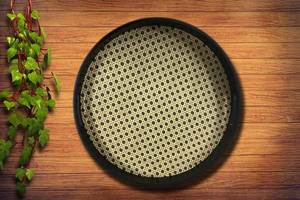 Bandeja Rectangular Negra Hecha a Mano de Madera y Ratán con Asas, Bandeja Decorativa de Mimbre para Servir, para Mesa de Centro, Hotel, Decoración del Hogar - Product Image 4