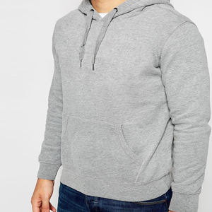 Sudadera de forro polar de manga larga para invierno con capucha y logotipo personalizado, sudaderas de forro polar de corte regular para hombre - Product Image 2