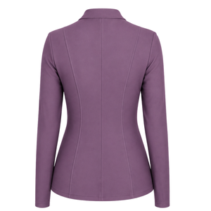 Plum Equestrian <b>Jacket</b> for <b>Women</b> Tailored Riding Blazer Elegant Horse Riding Competition Coat Custom Wholesale Fashion Apparel - Product Image 2