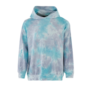เสื้อฮู้ดดี้ผู้ชายแบบสวมใส่สบาย ดีไซน์ทันสมัย น้ำหนักเบา ระบายอากาศได้ดี ลายมัดย้อม รับผลิตตามแบบ (OEM) ปี 2026 - Product Image 1