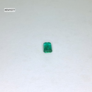 Piedra Preciosa de Esmeralda Zambiana Exclusiva 2026, Forma Octogonal, 6.90x5.10x4.00mm, 1.14ct, Verde Intenso, Piedra Suelta para Joyería de Diseño - Product Image 3