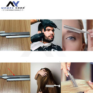 Rasoir droit multifonctionnel pour la coiffure et le modelage des cheveux, la texture et la dégradé, et pour la barbe - Product Image 4
