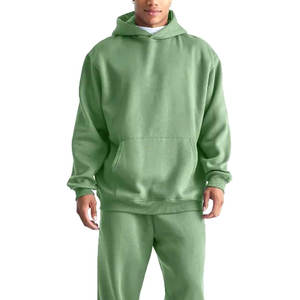 Ensemble de survêtement pour homme avec sweat-shirt à capuche surdimensionné à poche kangourou et pantalon de jogging décontracté, vêtements de sport décontractés - Product Image 4