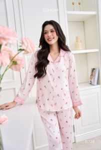 เสื้อผ้าคนท้องผ้าไหมมุกคุณภาพสูง ระบายอากาศดี สวมใส่สบาย ซึมซับเหงื่อ ราคาขายส่ง-B728 - Product Image 5