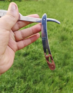 Hot bán chuyên nghiệp bạc Thép không gỉ duy nhất-cạnh lưỡi dao cạo dao cạo Chất lượng cao giá bán buôn - Product Image 4